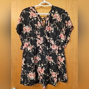 Torrid Sz 0 Floral Blouse